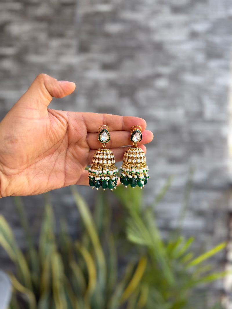 Suhera Emerald Necklace Set