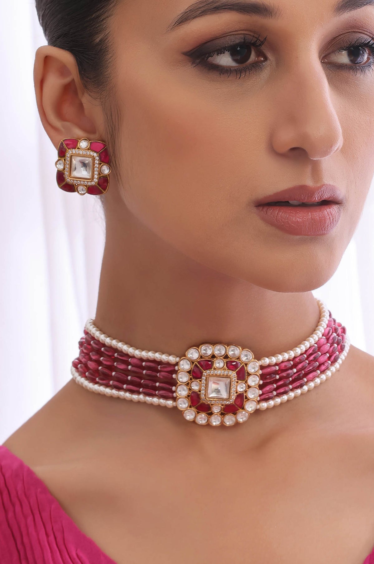 Hadeeqa Ruby Necklace