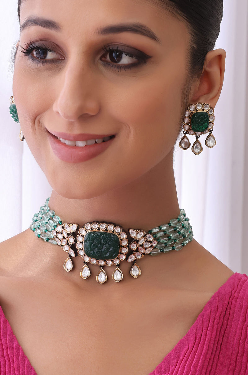 Innaya Emerald Necklace