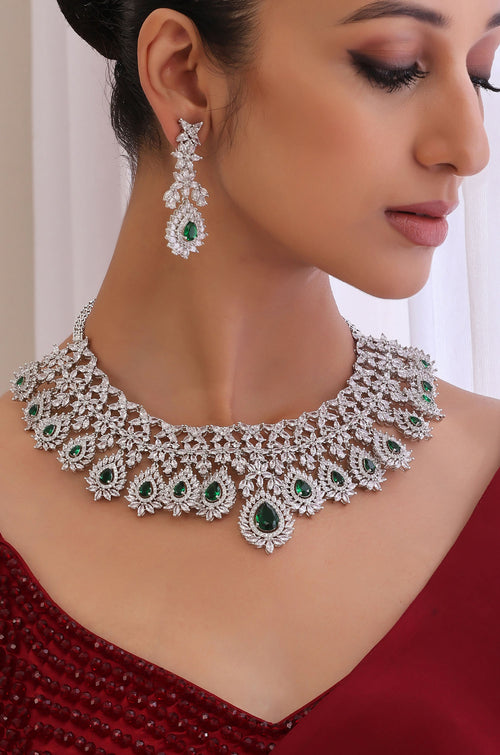 Sabiya Emerald Necklace