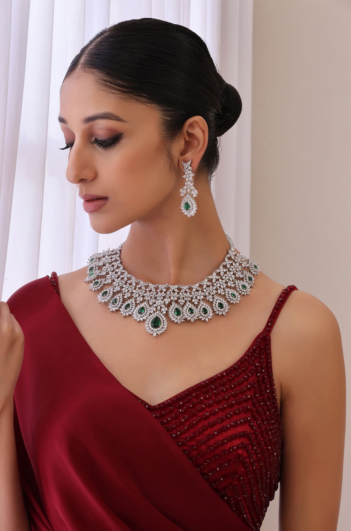 Sabiya Emerald Necklace