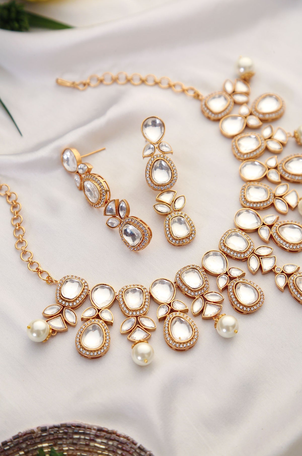 Samiksha Golden Necklace