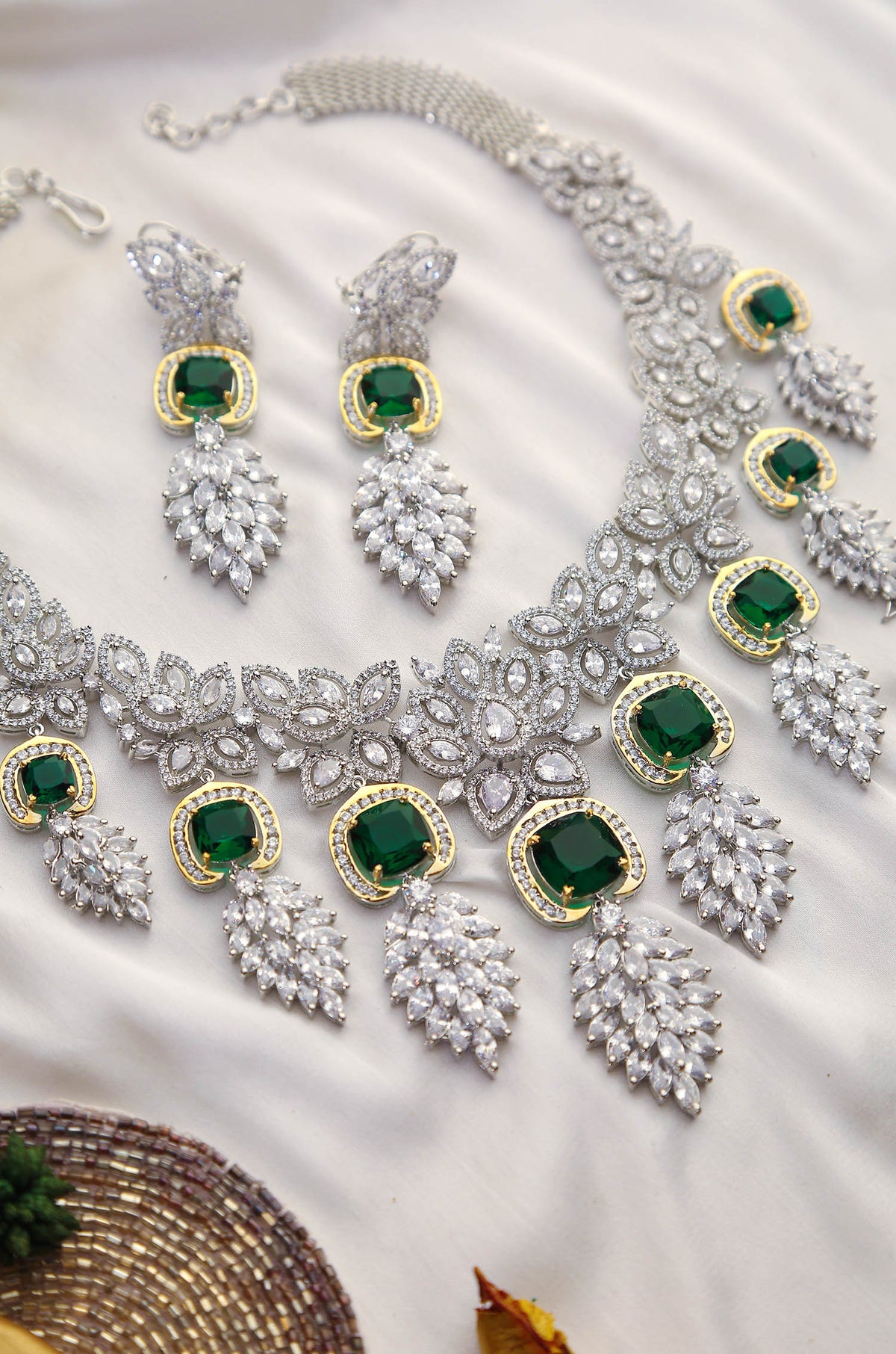 Shahnila Emerald Necklace