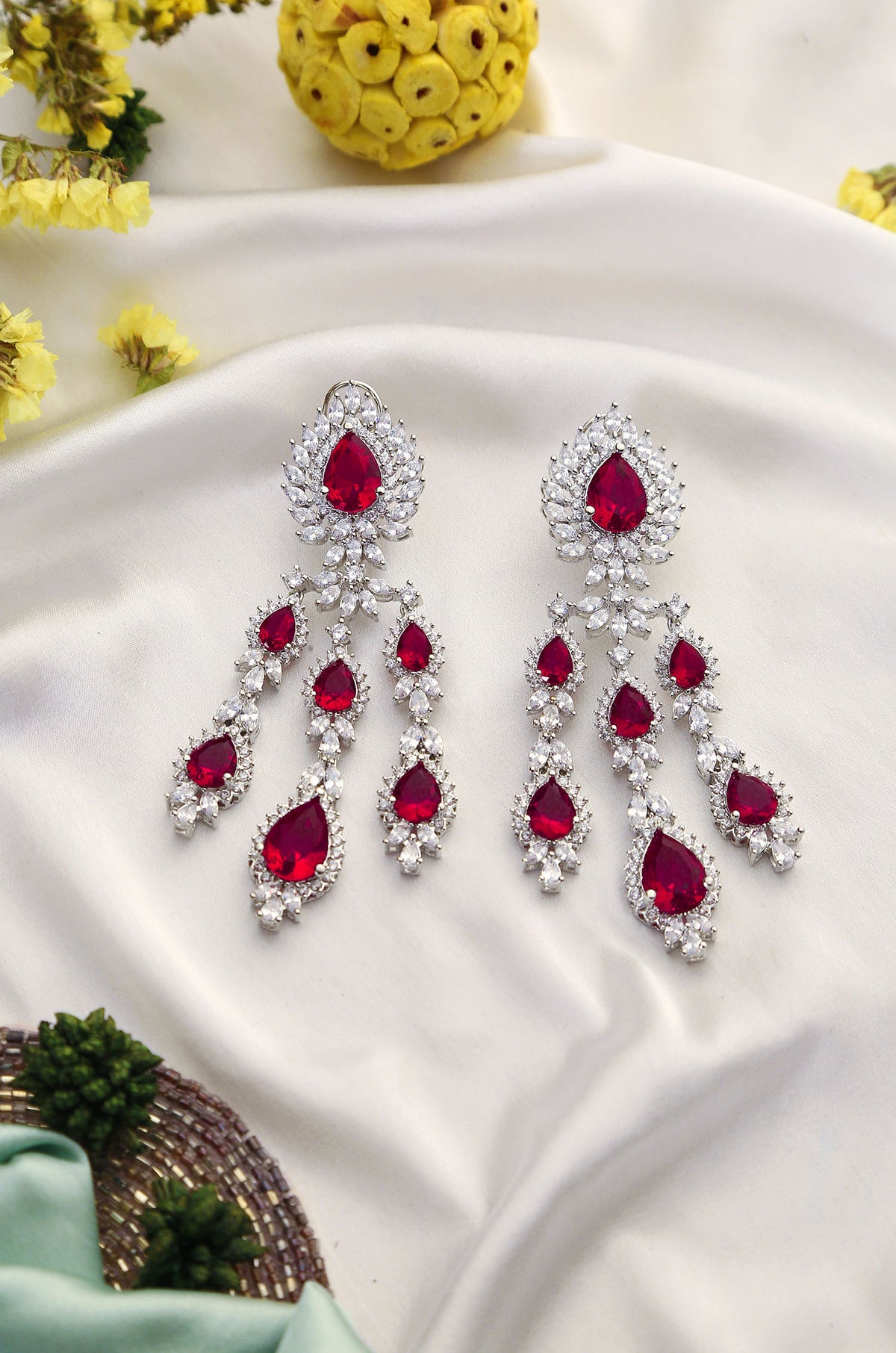 Ziya Ruby Danglers